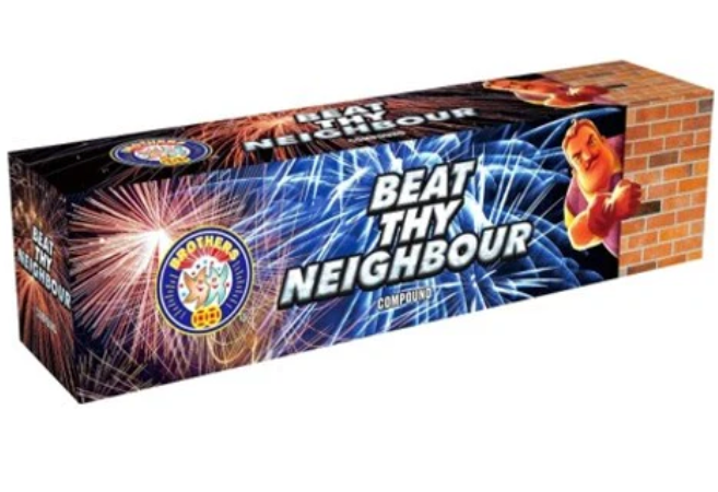 Beat Thy Neighbour Display Kit by Brothers Pyrotechnics